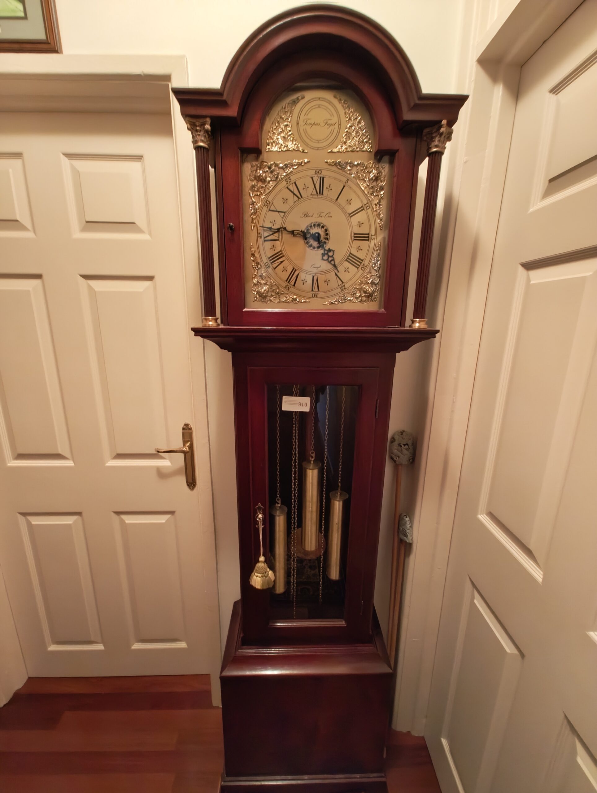 Grandfather clock by Black of Omagh
