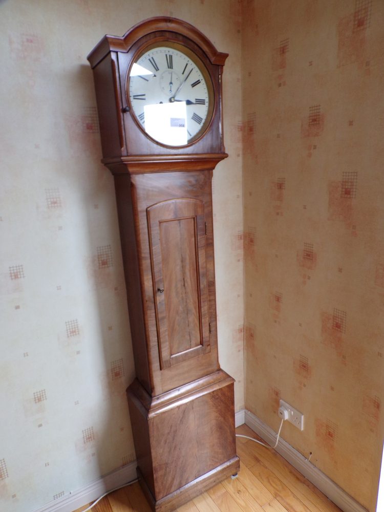 Superb longcase clock by John Irvine of Omagh, c.1830