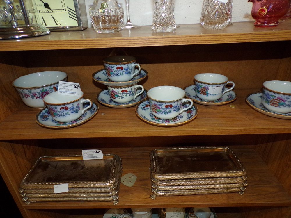 Royal Doulton 13-piece tea set